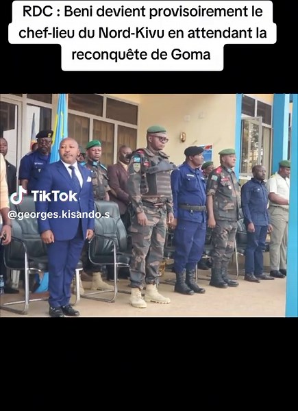 Beni provisoirement chef-lieu du Nord-Kivu