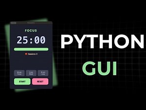 Crie um App POMODORO em 40 Minutos! | Python PyQt6 Tutorial COMPLETO