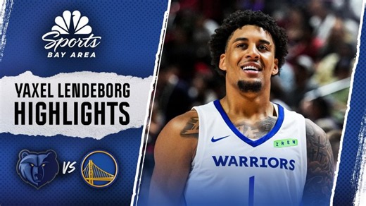 Yaxel Lendeborg highlights: Watch Warriors rookie score 15 points vs. Grizzlies