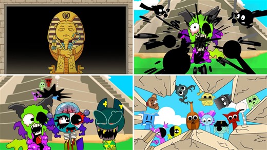 Incredibox Sprunki (House of Horrors Season 3 - Part 3) third person screamers https://youtu.be/w6eNJ0As0EE | Dafu Animation