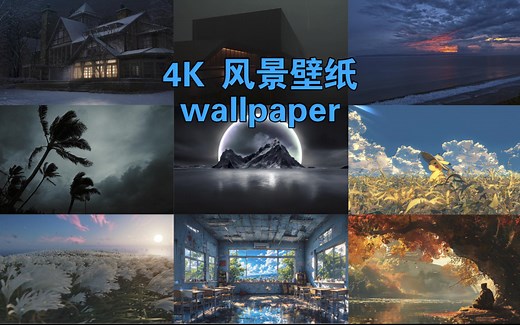 【4K/HDR】超高好评绝美风景动态壁纸推荐 -Wallpaper Engine