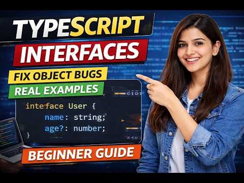 Stop Object Bugs! Learn TypeScript Interfaces (VS Code Demo)