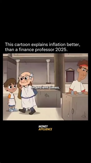 Business | Technology | Motivation on Instagram: "Follow @money.affluence for daily business content. This cartoon explains Inflation better than most finance professors... Released in 2024, it explains where inflation actually comes from: “When you cheat to create new money, it makes everyone else’s money worth less.” Is Bitcoin the solution? #inflationexplained #financefacts #moneymatters #economy2025 #financialeducation #wealthmindset"