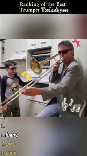 Trumpet playing techniques ranking#fyp#funny#USA#Viral#trumpet