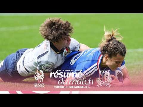 Tournoi des Six Nations 2026 : Le résumé de France - Italie
