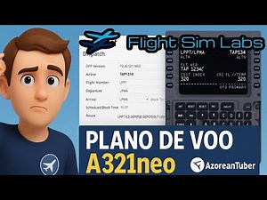 How to Create a PERFECT Flight Plan in A321neo FSLabs (SimBrief + MCDU Step-by-Step)
