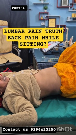 Back Pain While Sitting or Bending?Stop Doing This If You Have Back Pain#shorts #reels