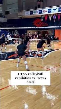 UTSA vs. Texas State volleyball exhibition