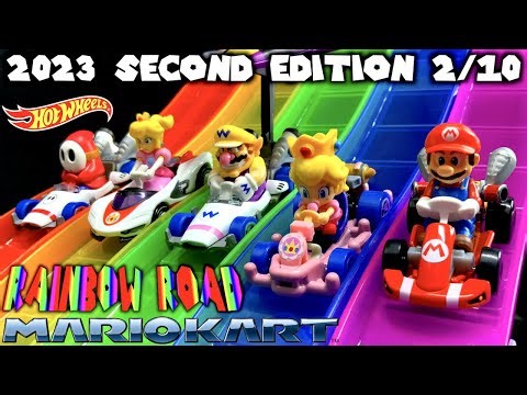 Mario Kart Hot Wheels Rainbow Road Second Edition, Part 2/10‼️