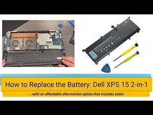 Aftermarket Dell XPS 15 Replacement Battery in Minutes!