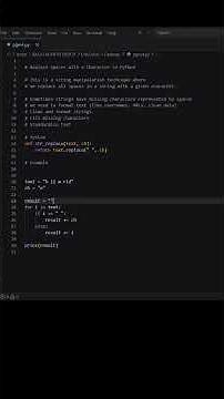 Replace Spaces in Python in 60 Seconds 😱 | String Trick Every Beginner Must Know#hitcodear#pyyhon