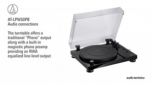 AT-LPW50PB Setup | Fully Manual Belt-Drive Turntable