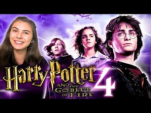✨GOBLET OF FIRE is my fav so far!?✨ FIRST TIME WATCHING HARRY POTTER Movie Reaction