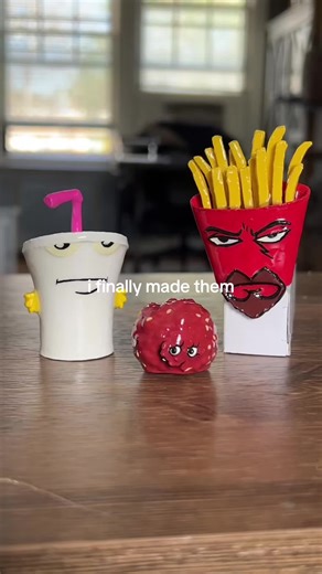 UHMERI (@uhmeri) - DIY Aquateen Hunger Force Character Crafts