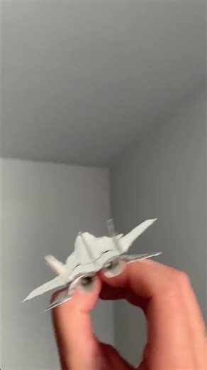 Origami Su-47 Test Flight