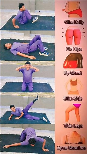 5 Exercises That Will Change Your Body Shape! 😳 #shorts