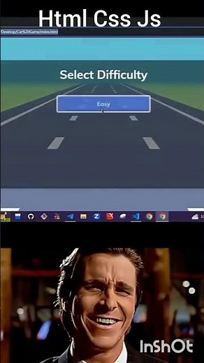 create a game by frontend #html #css #js