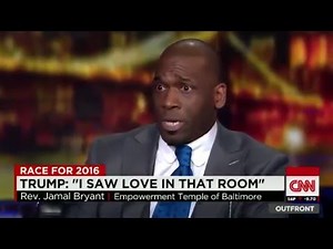 Pastor Jamal Bryant and Pastor James Davis debate Trump Meeting on CNN (FULL)