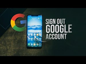 How to Sign Out of Google Account on Android (tutorial)