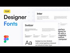 The Best Fonts for Designers (2025)