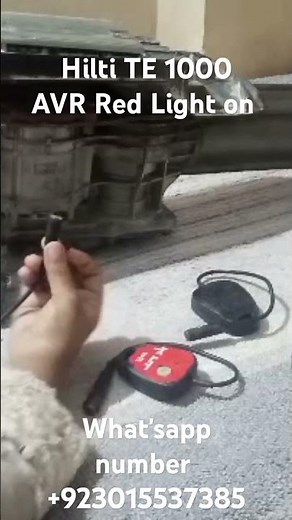 Hilti service reset tool red light on problem fix Hilti SRT reset tool