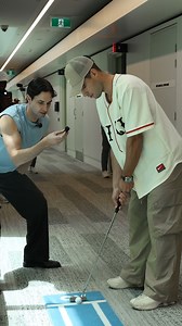 Mini golf with Louis Hanson is BACK 🤭 Who wins? Stay tuned ⛳️ | Australian Open