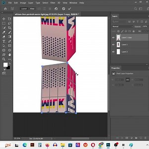 tips_ how to make any picture or shape reflective in photoshop / photoshop shorts tutorial 2026