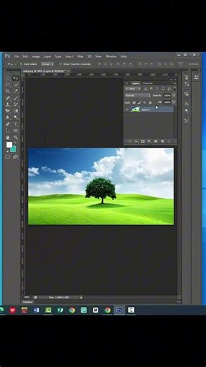 How to make a transparency photo in Photoshop #shorts #photoshop #shortvideo