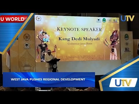 West Java Pushes Regional Development | U World | UTV