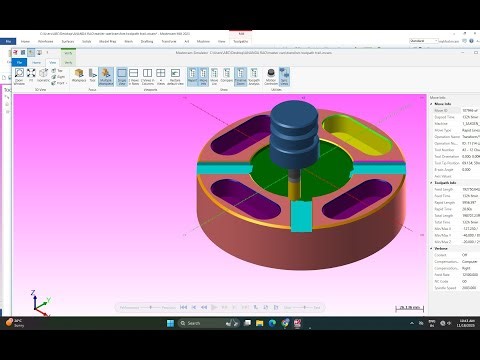 Slot mill,Trasform tool path,Dynamic mill,Peel mill and Chamfers.