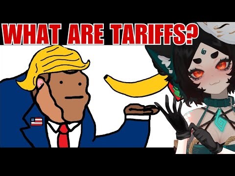 Tariffs Explained with Bananas / Primate Economics React