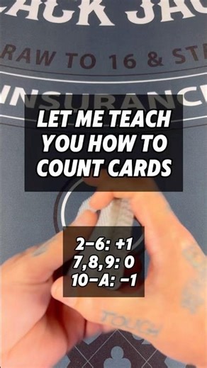 How to Count Cards #blackjack #cardcounting #casino #gambling
