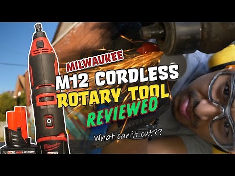 What is a Rotary Tool Used For? The Milwaukee M12 Cordless Lithium-Ion Rotary Tool Tested and REVIEW