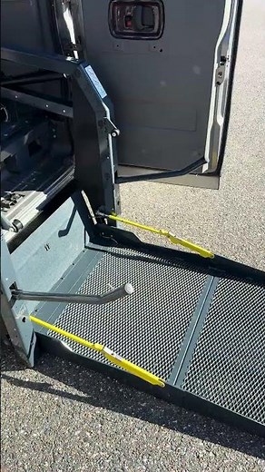 2012 Chevrolet Express Explorer Conversion Wheelchair Lift Operation