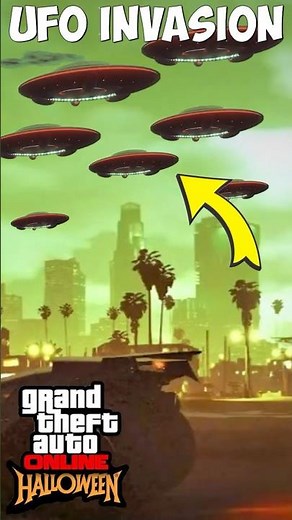 GTA 5 Online- UFO Invasion Event Has ARRIVED In Los Santos (Halloween Event DLC 2025)