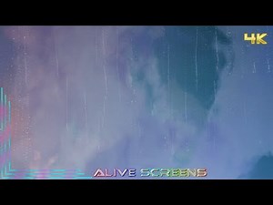 4K Spring Rain Clouds: Relaxing Nature Background | 1 Hour Loop for Study & Sleep