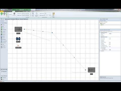 Vehicle and TransferNode Problem in Simio