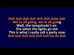 Modest Mouse - Lampshades on Fire - Karaoke Instrumental Lyrics - ObsKure