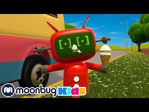 Vicky The Ice Cream Van Song | Cartoons & Kids Songs | Moonbug Kids - Nursery Rhymes for Babies