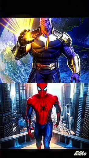 Hulk vs Thanos! 💪 Who will win? 🤔