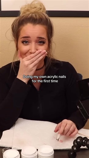 Doing my own acrylic nails part 2 #jennamarbles