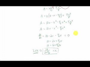 Applied Optimization 9 (Edit at end!): Maximizing the area of a Norman window given 20 feet of frame