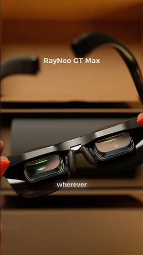 Trying RayNeo GT MAX #Smartglasses