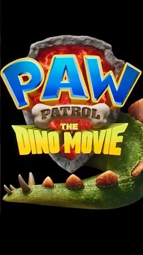 ¡PRIMER VISTAZO! Paw Patrol: The Dino Movie! #youtubeshorts #shorts #animación