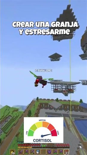 Cortisol bajo gracias a los chiquitos 👌 #minecraft#humor #cortisol #cortisollevels #gaming #mc