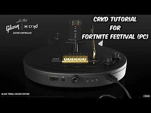 CRKD GUITAR SETUP TUTORIAL FOR FORTNITE FESTIVAL ON PC