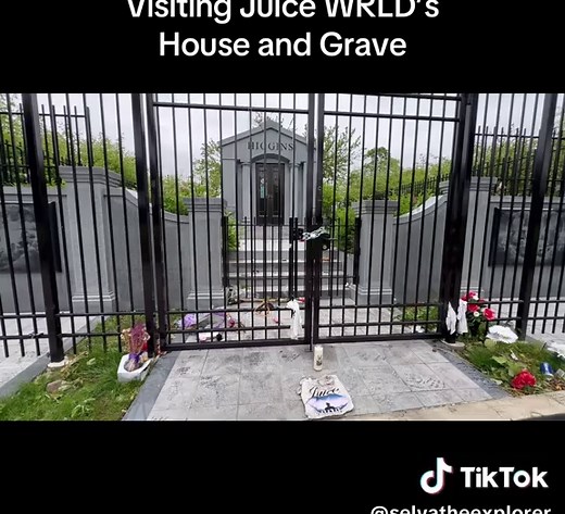 Visiting Juice WRLD’s House and Grave Tour
