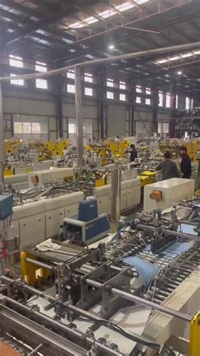 Automatic Sheet Feeding Paper Bag Making Machine #paperbagmachine