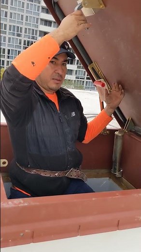 New roof hatch instructions