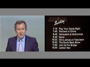ITV Anglia 22.10.1983 - ITN News Report with Norman Rees, adverts and continuity into Star Parade